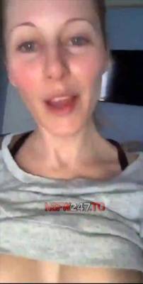 Justine Aquarious morning dildo masturbation & shower snapchat premium free xxx porno video on leaks.pics
