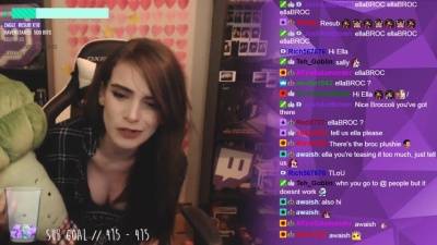 Missellacronin down her shirt on stream innocent twitch thot xxx premium porn videos on leaks.pics