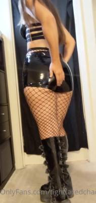 TightLacedChaos testing out the outfit for boots photo shoot onlyfans xxx porn on leaks.pics