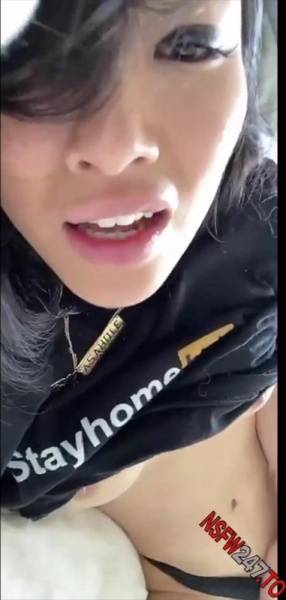 Asa Akira morning routine snapchat premium porn videos on leaks.pics