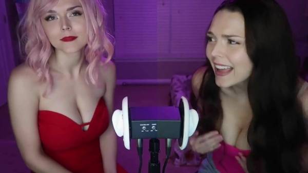 Heatheredeffect ASMR - Twin Ear Eating on leaks.pics