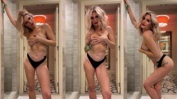 Sarah Jayne Dunn  Striptease In Hotel Video  on leaks.pics
