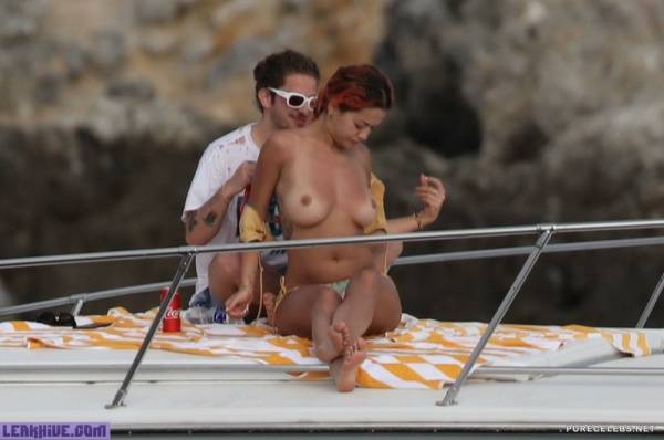  Rita Ora Topless On A Yacht Without Watermark And HQ on leaks.pics