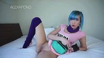 Alexa Pond ? Trying to cum with her pink dildo ? Manyvids leak on leaks.pics