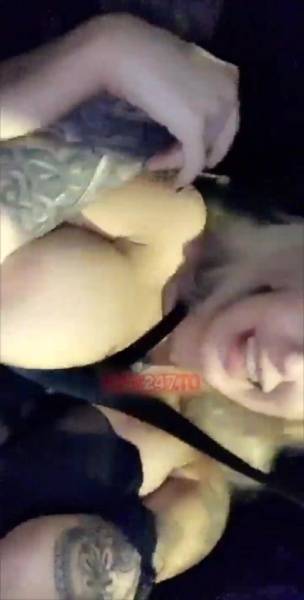 Luna Skye pussy fingering in car snapchat premium xxx porn videos on leaks.pics