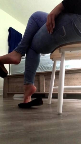 Fetishxqueen watch my high arched soles as i dangle these flats xxx onlyfans porn videos on leaks.pics