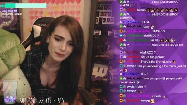 Missellacronin ? Down her shirt on stream ? Innocent Twitch thot on leaks.pics