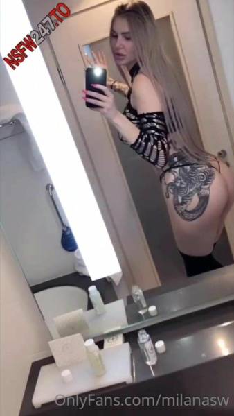 Milana Milks - big tit slut riding cock on leaks.pics