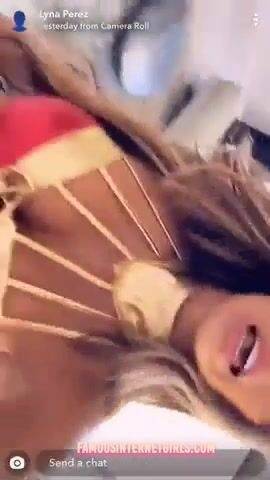 Lyna Perez lynaritaa Nude Haul Snapchat on leaks.pics