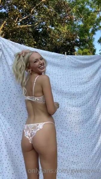 Gwen Gwiz Nude  See Through Lingerie Video on leaks.pics