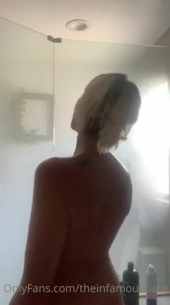 Gabbie Hanna Nude Shower Teasing Video  on leaks.pics