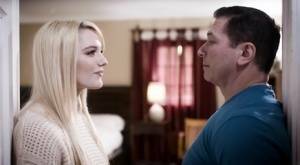 Blonde girl Kenna James deepthroats her stepfather before fucking him on leaks.pics