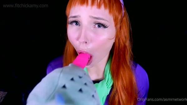 Fit Chick Amy - ASMR Network - Cosplay Dildo on leaks.pics
