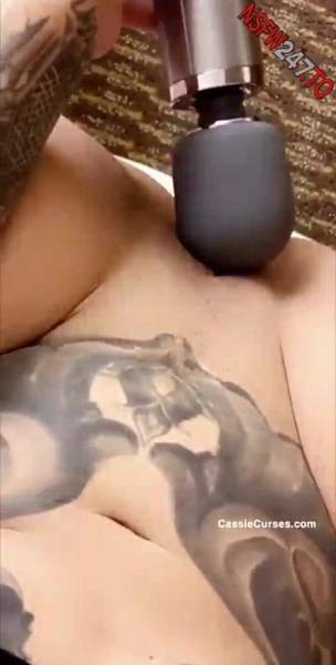 Cassie Curses Hitachi masturbating on the floor snapchat premium xxx porn videos on leaks.pics