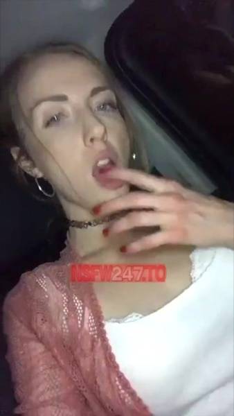 Karla Kush car blowjob & pussy play snapchat premium xxx porn videos on leaks.pics