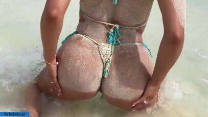 Sexy Ana Cheri Nude Beach Striptease Onlyfans Video Leak on leaks.pics