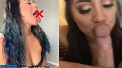 Girl offered to fulfill the fantasy and the dude agreed, taking his dick out of his pants TikTok XXX on leaks.pics