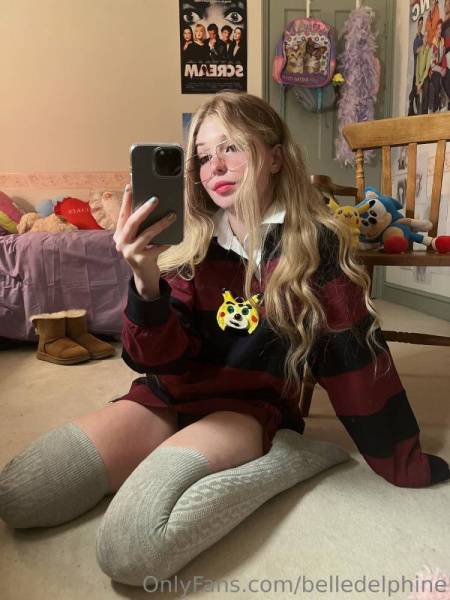 Belle Delphine Thong Ass Sonichu Selfie Onlyfans Set Leaked on leaks.pics