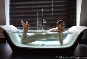 Meg Turney Nude Glass Bath Onlyfans Set Leaked on leaks.pics