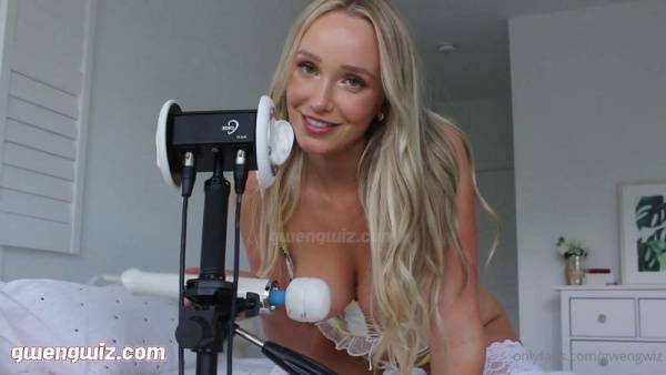 GwenGwiz ASMR DIldo JOI Onlyfans Video Leaked on leaks.pics