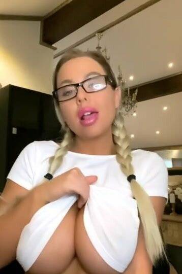 Hot secretary with huge tits gives you Swedish JOI - Sweden on leaks.pics