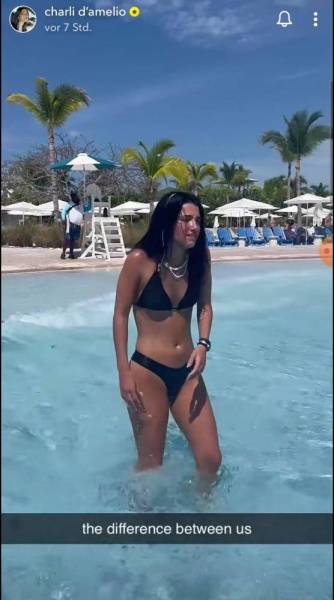 Charli D 19Amelio Bikini Wave Pool Video Leaked - Usa on leaks.pics