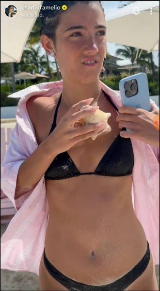 Charli D 19Amelio Beach Pool Bikini Video Leaked - Usa on leaks.pics