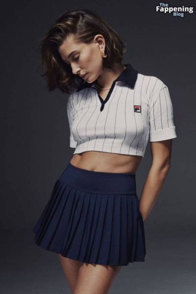 Hailey Bieber Sexy – FILA Spring/Summer 2024 Campaign (18 Photos) on leaks.pics
