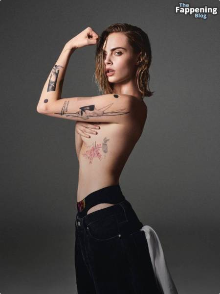 Cara Delevingne Sexy & Topless – Calvin Klein Pride Campaign (8 Photos) on leaks.pics
