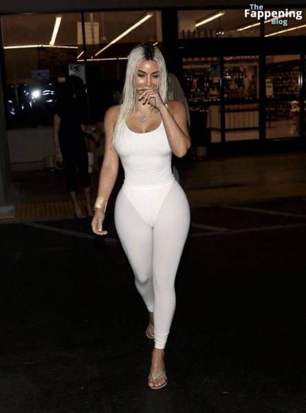 Kim Kardashian Shows Off Her Curves in WeHo (10 Photos) on leaks.pics