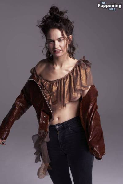Lily James Nude & Sexy – Glamour Magazine (45 Outtake Photos) on leaks.pics