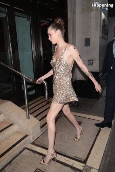 Cara Delevingne Flaunts Her Sexy Legs in London (23 Photos) on leaks.pics