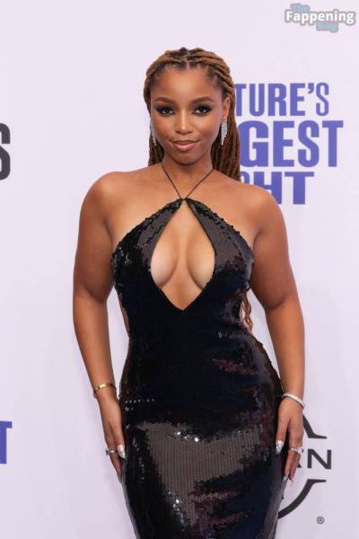 Chloe Bailey Shows Off Her Big Boobs at the BET Awards 2024 (49 Photos) on leaks.pics