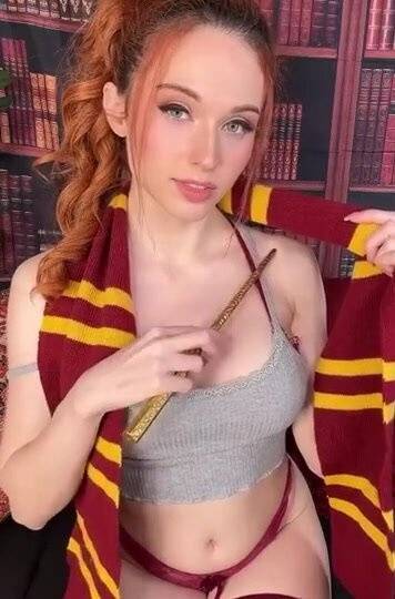 Amouranth Nude Harry Potter Dildo JOI Onlyfans Video Leaked on leaks.pics